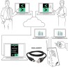 KES-485-PC Cable USB-Serial pour PerfectCue